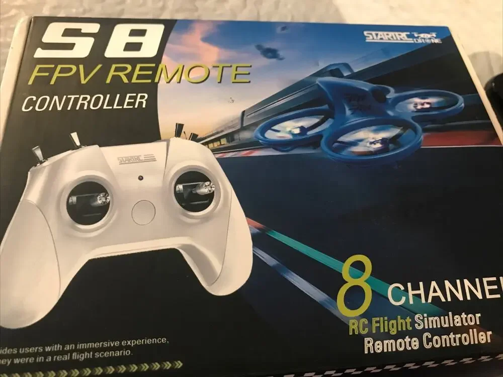 STARTRC S8 8CH FPV Drone Flight Simulator Remote Controller New In Open Box USA